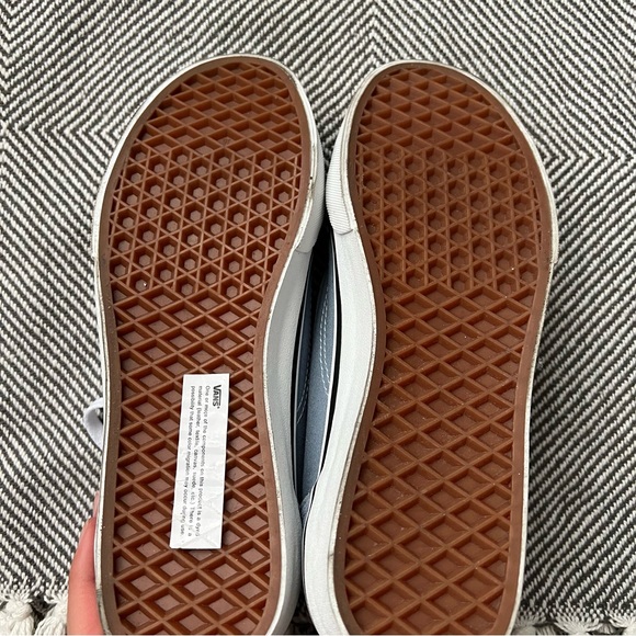 Blue Big Kid Lace-up vans - Picture 4 of 5